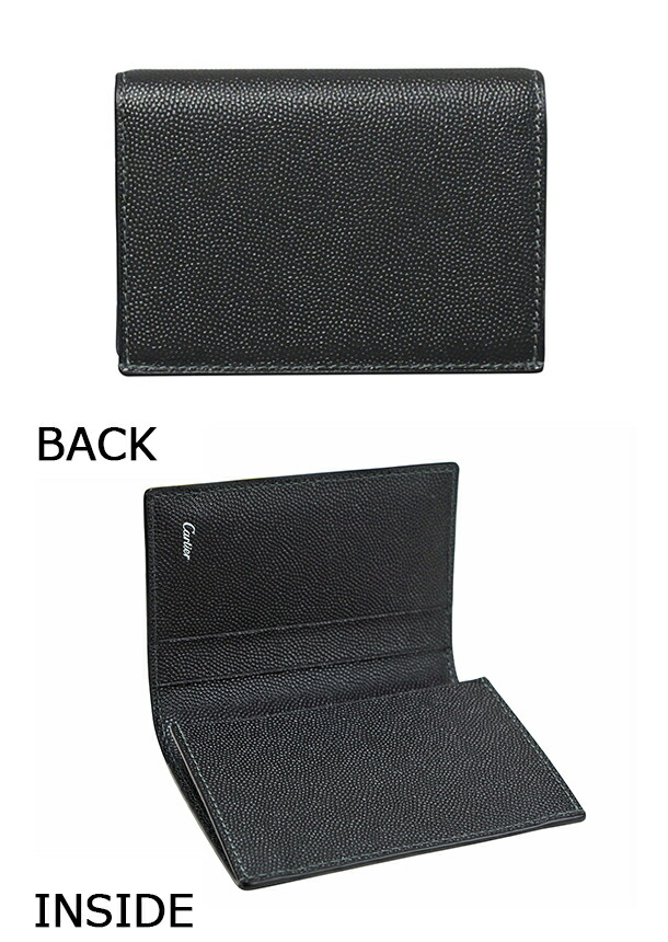 楽天市場】カルティエ 名刺入れ ブラック（ONYX） サントス ドゥ