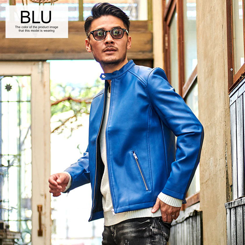 楽天市場】【送料無料】ライダースジャケット メンズ シングル メンズ