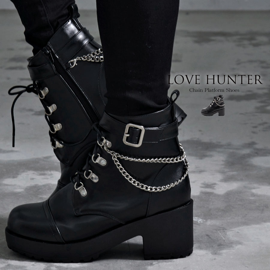 楽天市場】【送料無料】ブーツ 靴 シューズ ヴィジュアル系 ビジュアル