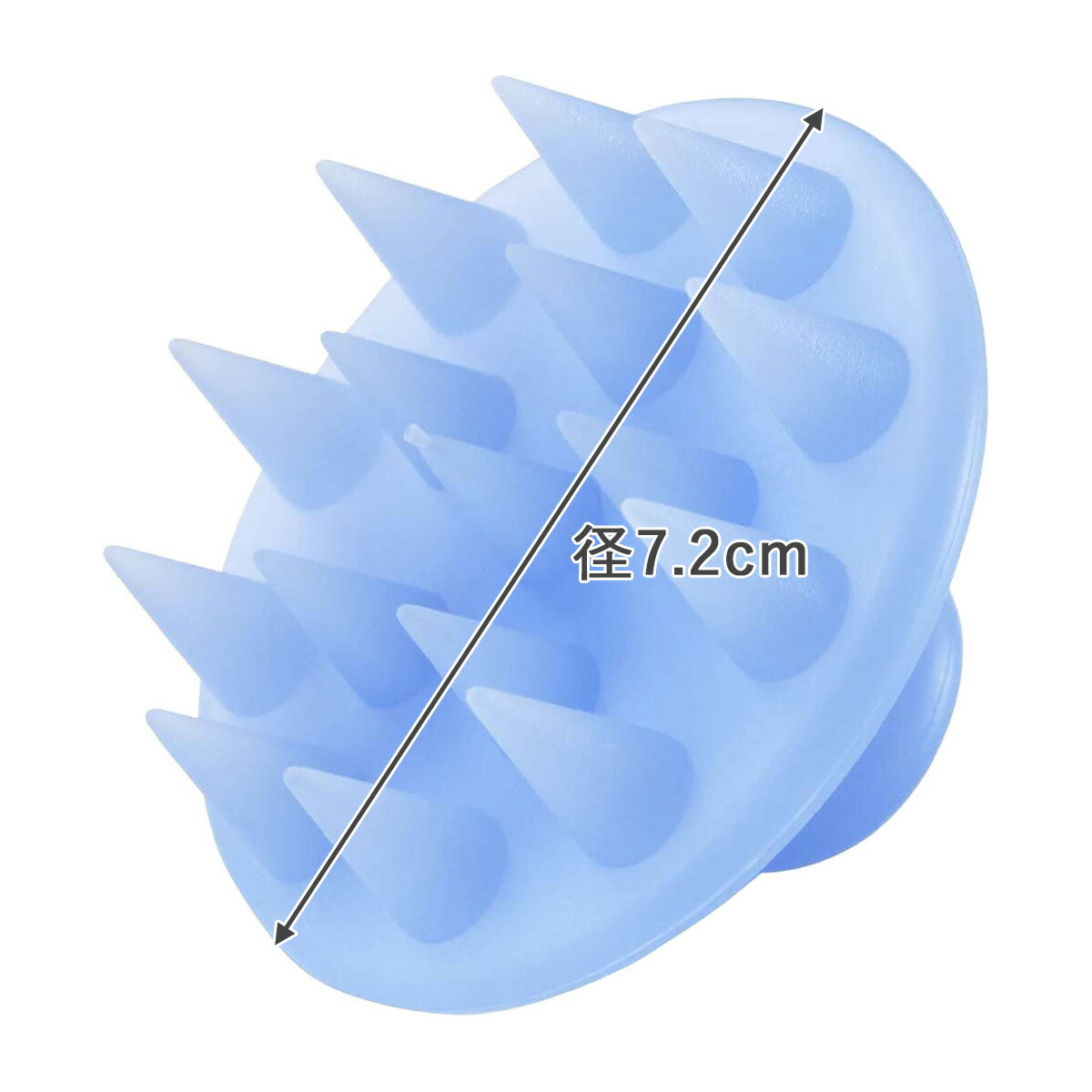 楽天市場】シリコン シャンプー ブラシ ブルー日本製 ヘッドスパ 毛穴