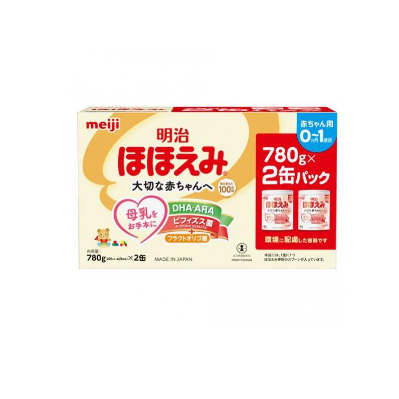 明治 ほほえみ 2缶パック 800g×4 楽天市場】【ケース販売】明治乳業