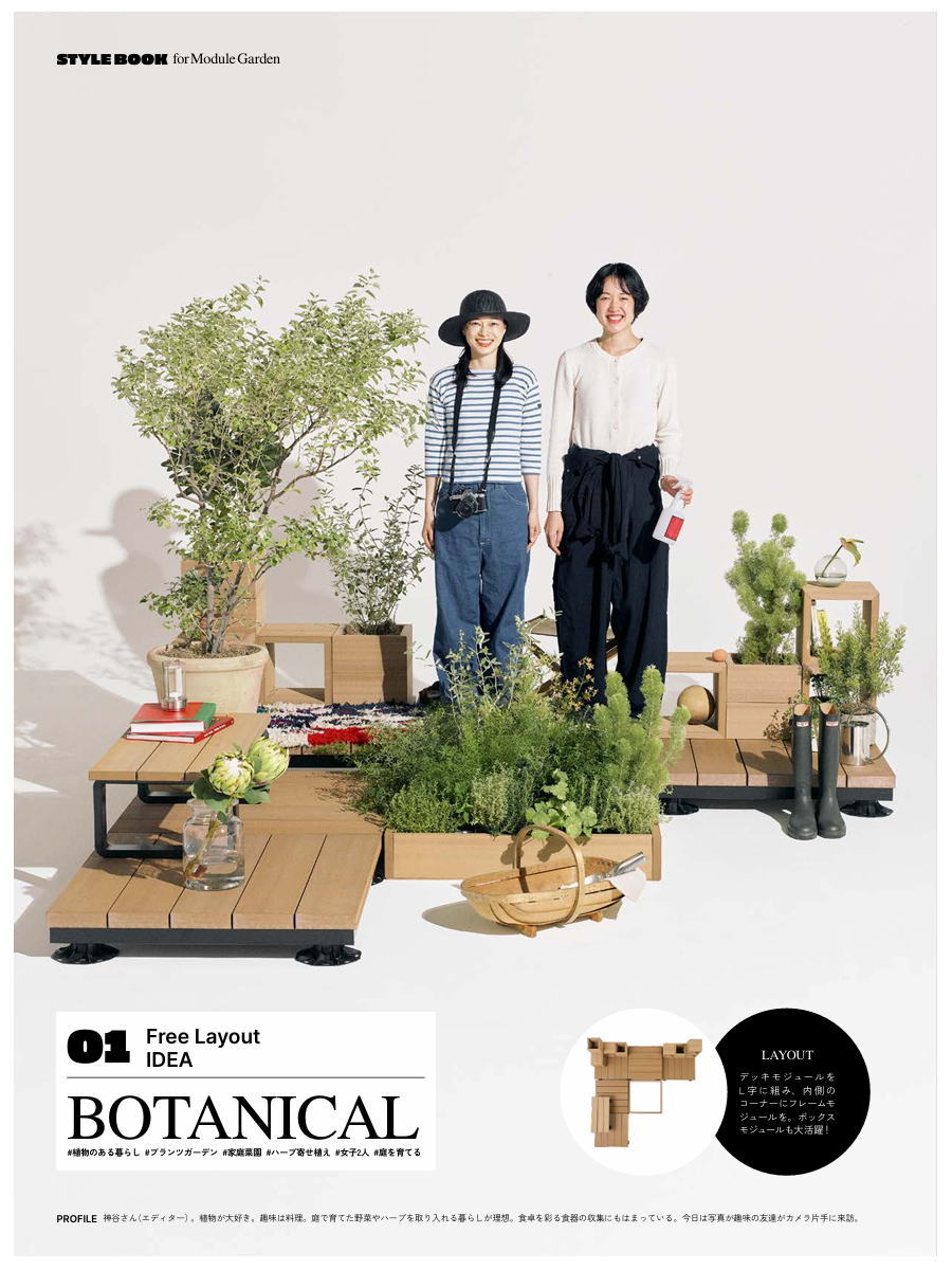 部品】 Module Garden モジュールガーデン レベルアジャスターセット