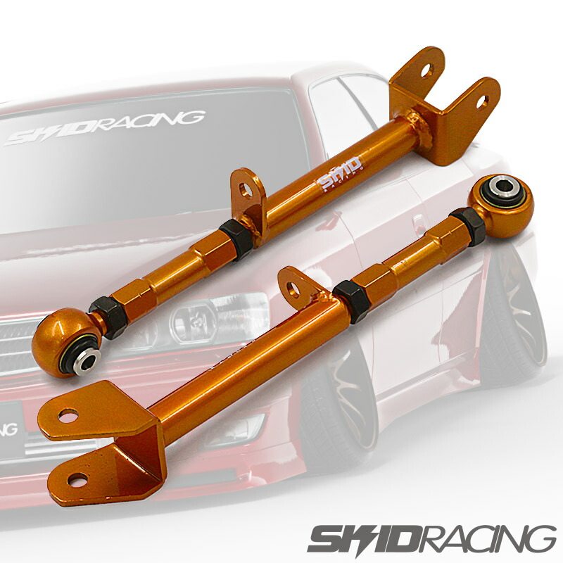 SKID RACING フロントアッパーアームSKID RACING 16アリスト用 調整式