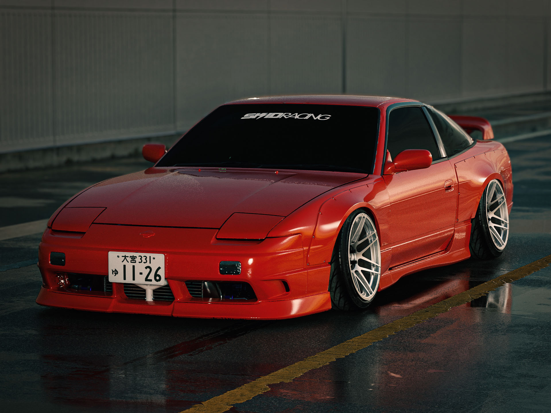 楽天市場】S13 180sx 車高調 1台分 減衰32段調整 ピロアッパーマウント