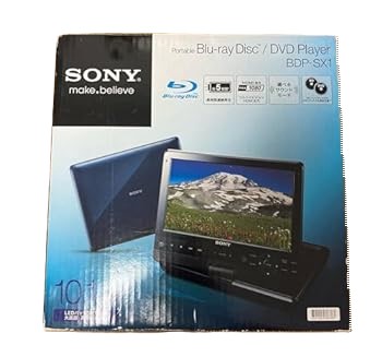 楽天市場】bdp－sx1 dvdプレーヤー ポータブルブルーレイディスク sony
