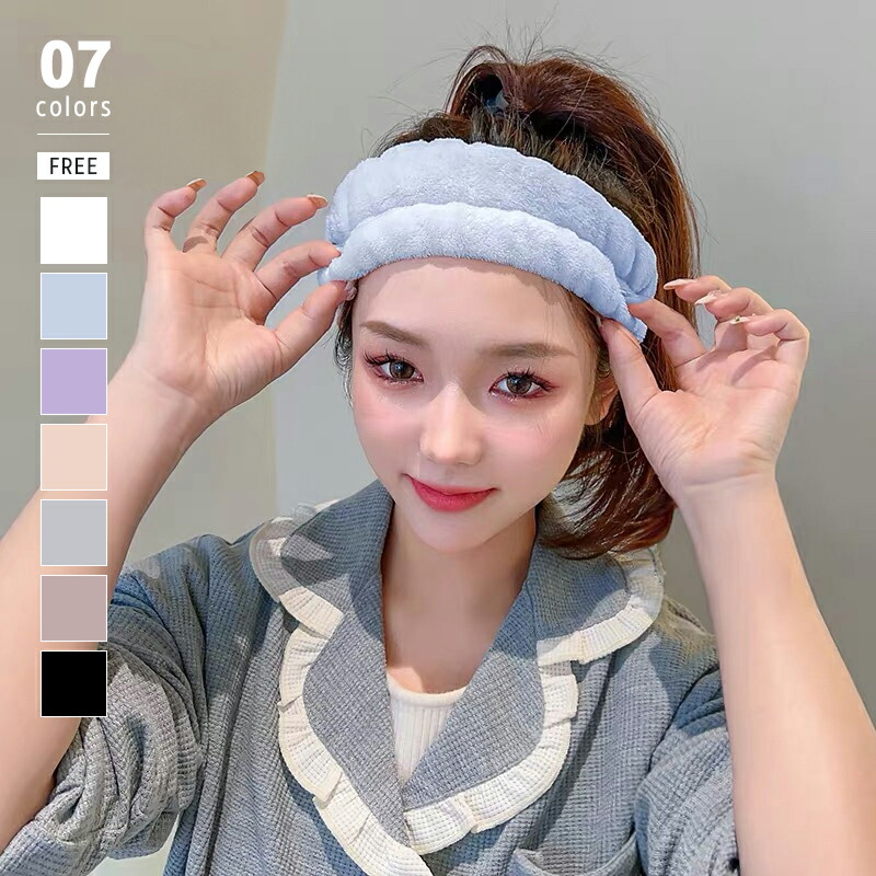 楽天市場】【500円ポッキリ！送料無料】 ヘアバンド 洗顔 ターバン