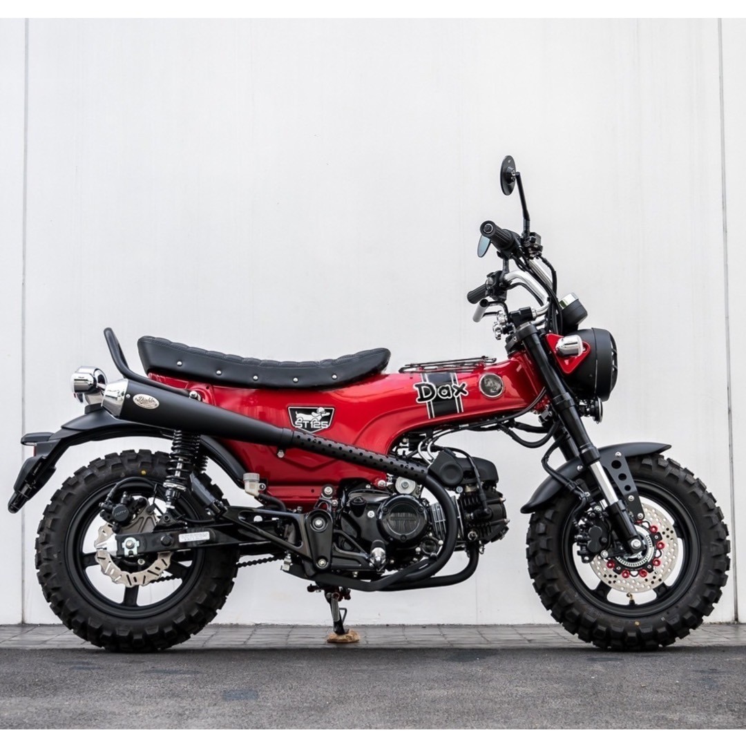 楽天市場】ホンダ ダックス DAX125用マフラー オールブラック