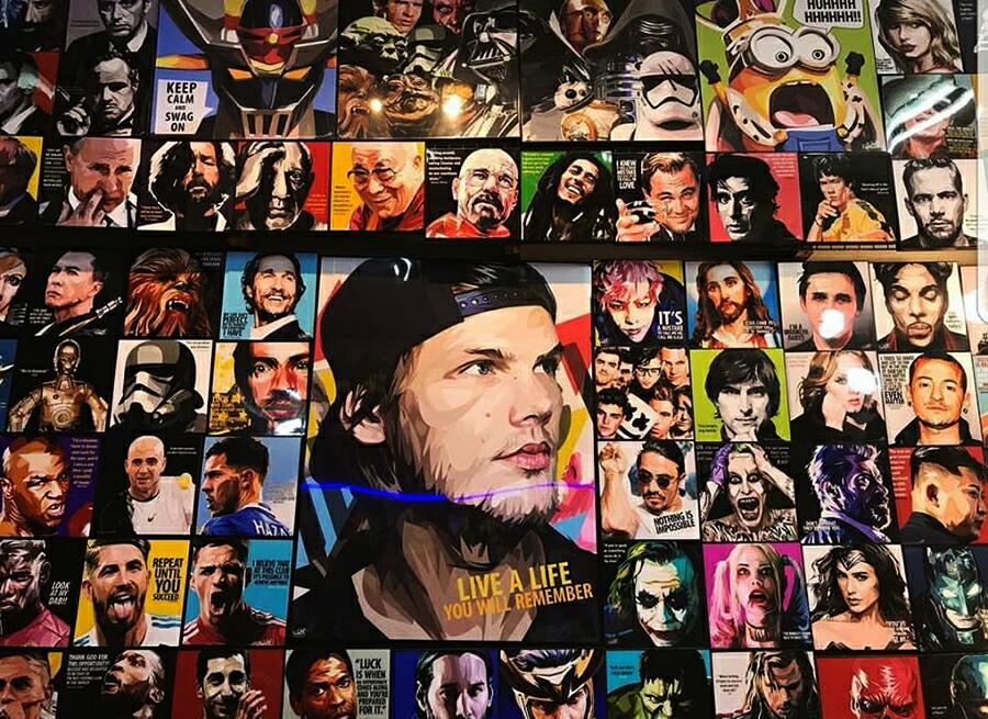 楽天市場】ポップアートフレーム mao zedong 毛沢東（マオ・ツォートン