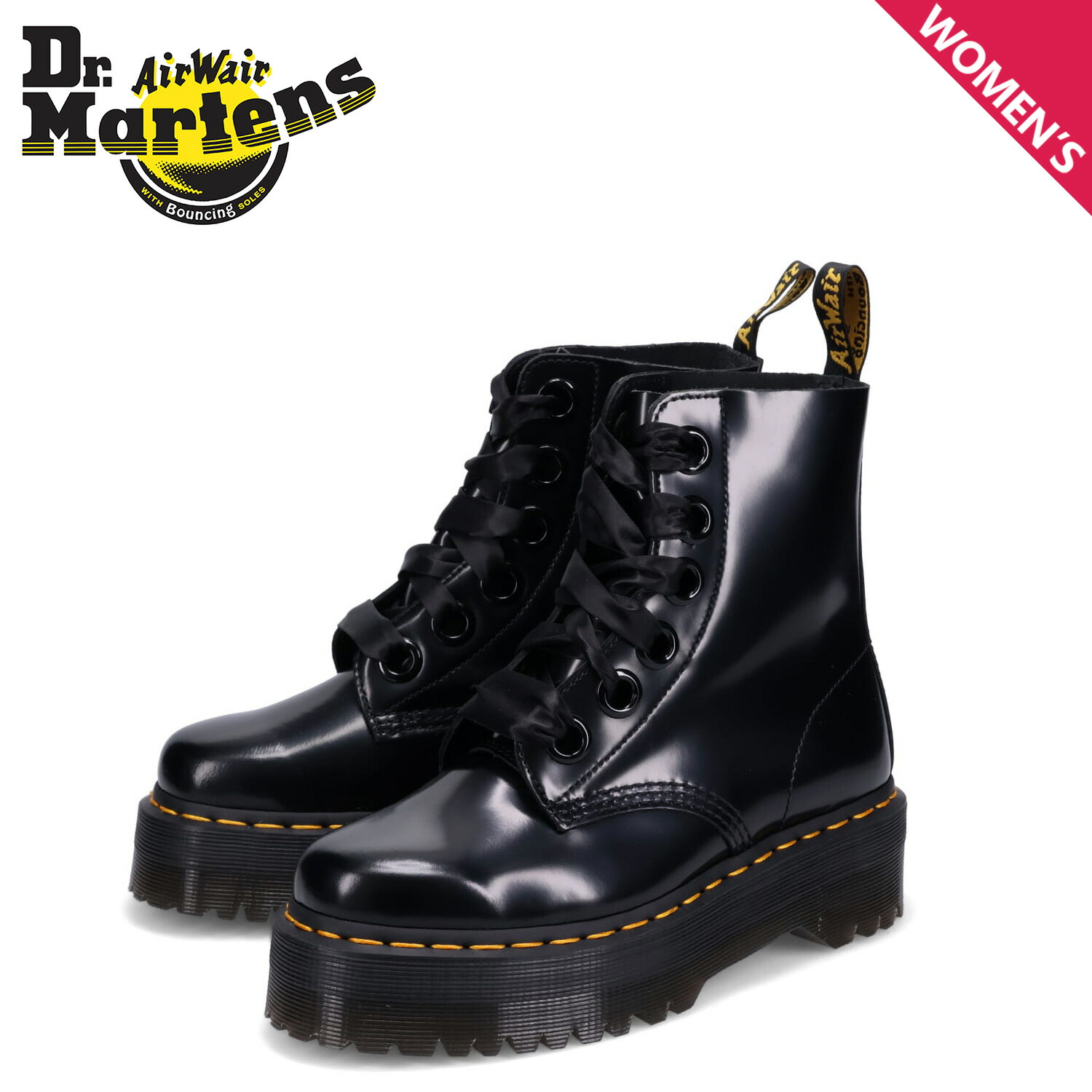 楽天市場】ドクターマーチン Dr.Martens 6ホール ブーツ モリー