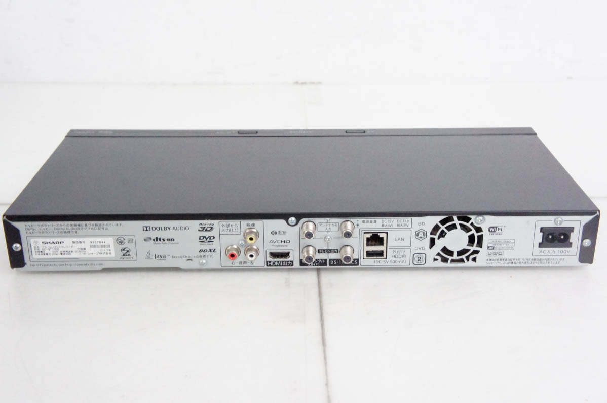 楽天市場】【中古】SHARPシャープ AQUOSアクオスブルーレイ BD