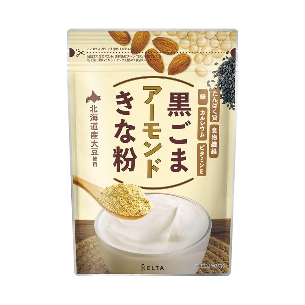 楽天市場】黒ごまアーモンドきな粉 220g 無添加 粉末 スムージー
