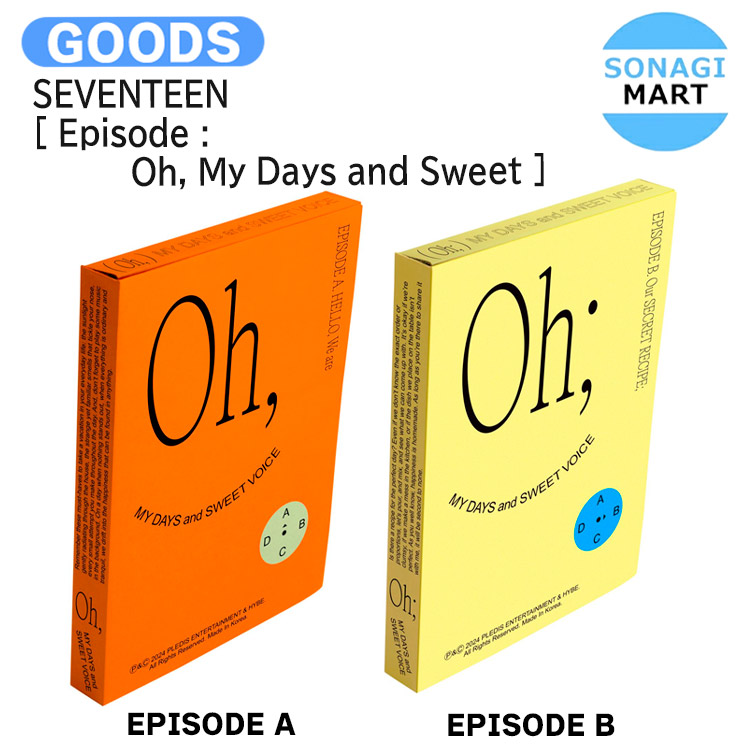 楽天市場】[当店限定特典付] SEVENTEEN [ Episode : Oh, My Days and