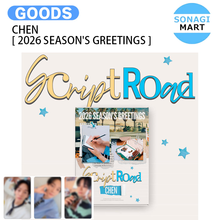楽天市場】[流通特典] CHEN [ 2026 SEASON'S GREETINGS ] Script Road