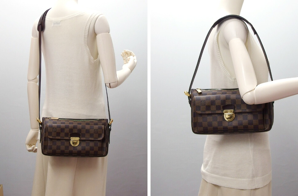 楽天市場】ルイ・ヴィトン ダミエ ラヴェッロGM ショルダーバッグ