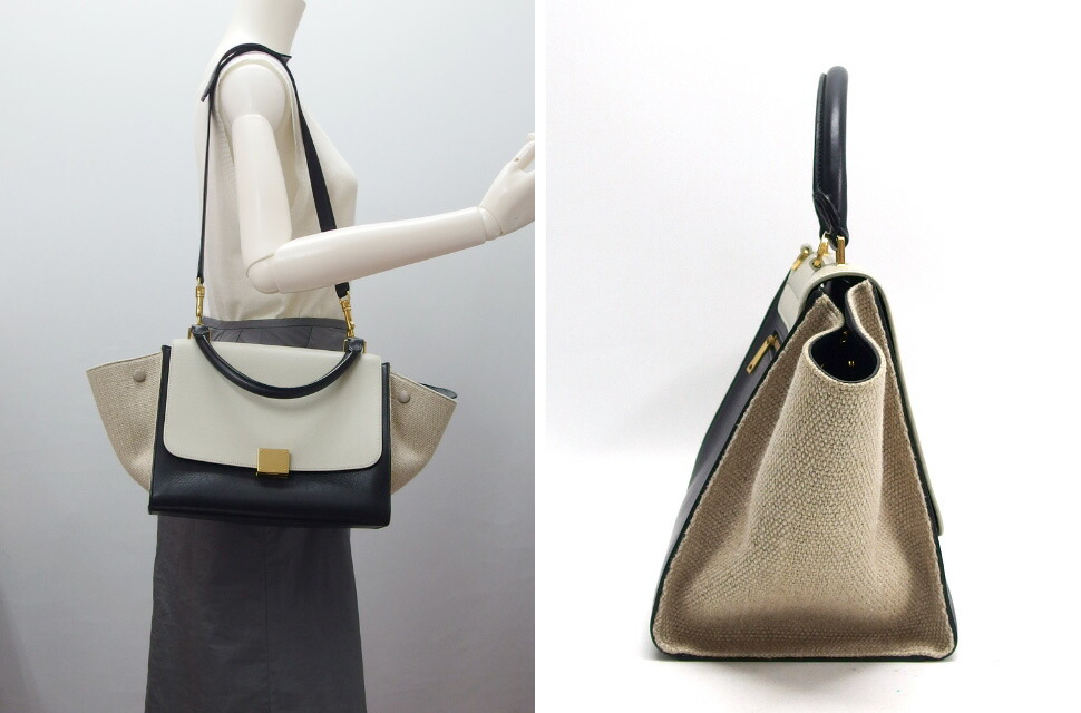 楽天市場】セリーヌ トラペーズ・スモール 2WAY ショルダーバッグ