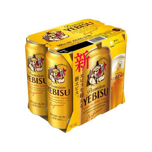 楽天市場】サッポロ ヱビス ビール 缶 500(500ml*48本セット)【ヱビス