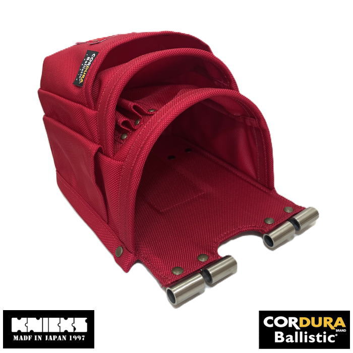 楽天市場】ニックス バリスティック生地3段腰袋 チタン補強プレート入