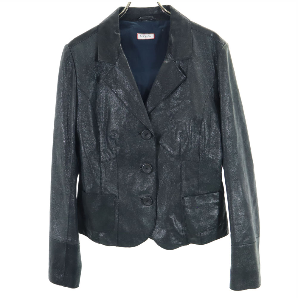 楽天市場】古着 MAX&CO マックスアンドコー レザージャケット 42