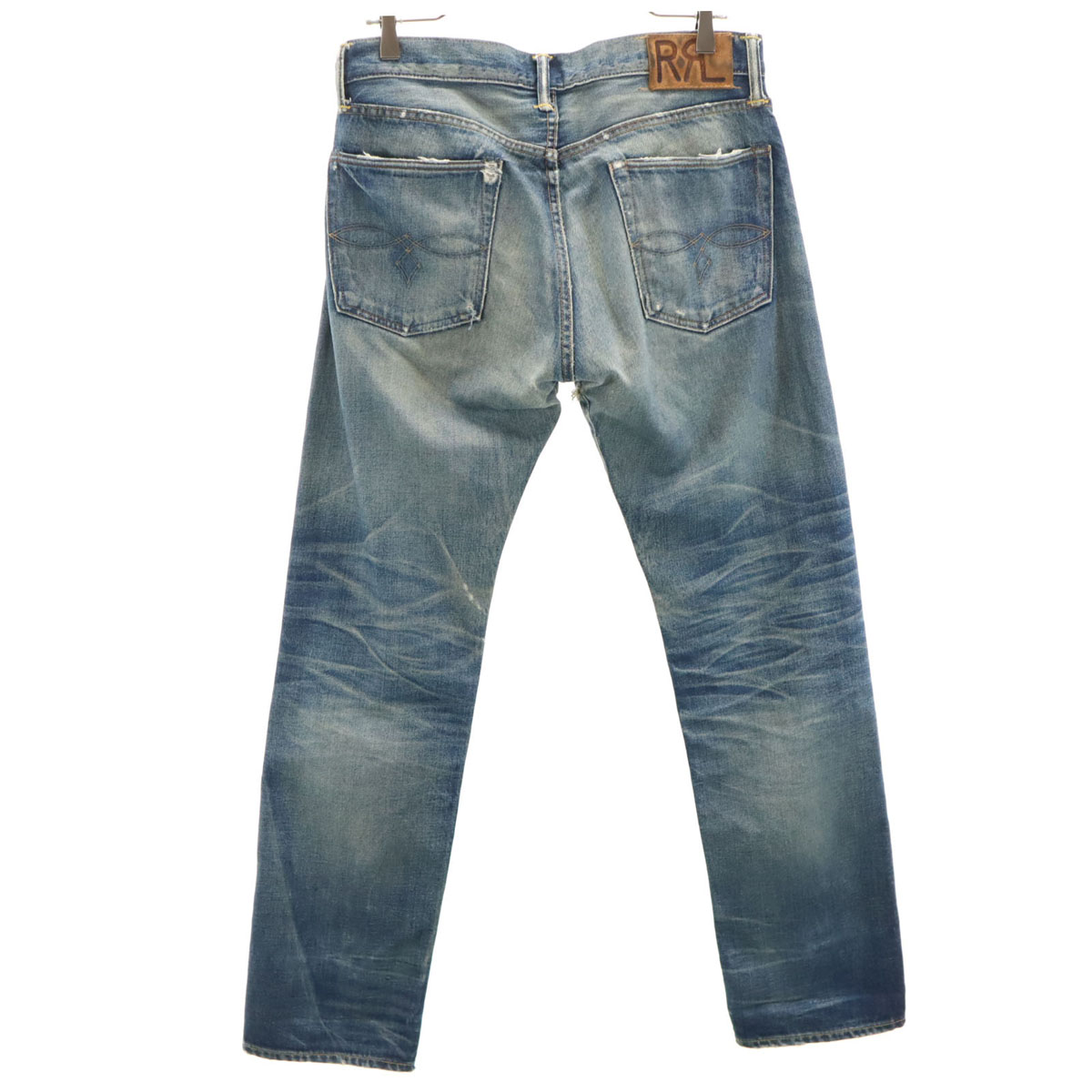 楽天市場】古着 ダブルアールエル RRL USA製 ダメージ加工 デニム