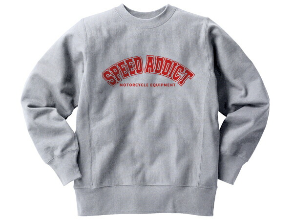 楽天市場】Reverse Weave TYPE SPEED ADDICT COLLEGE LOGO SWEAT