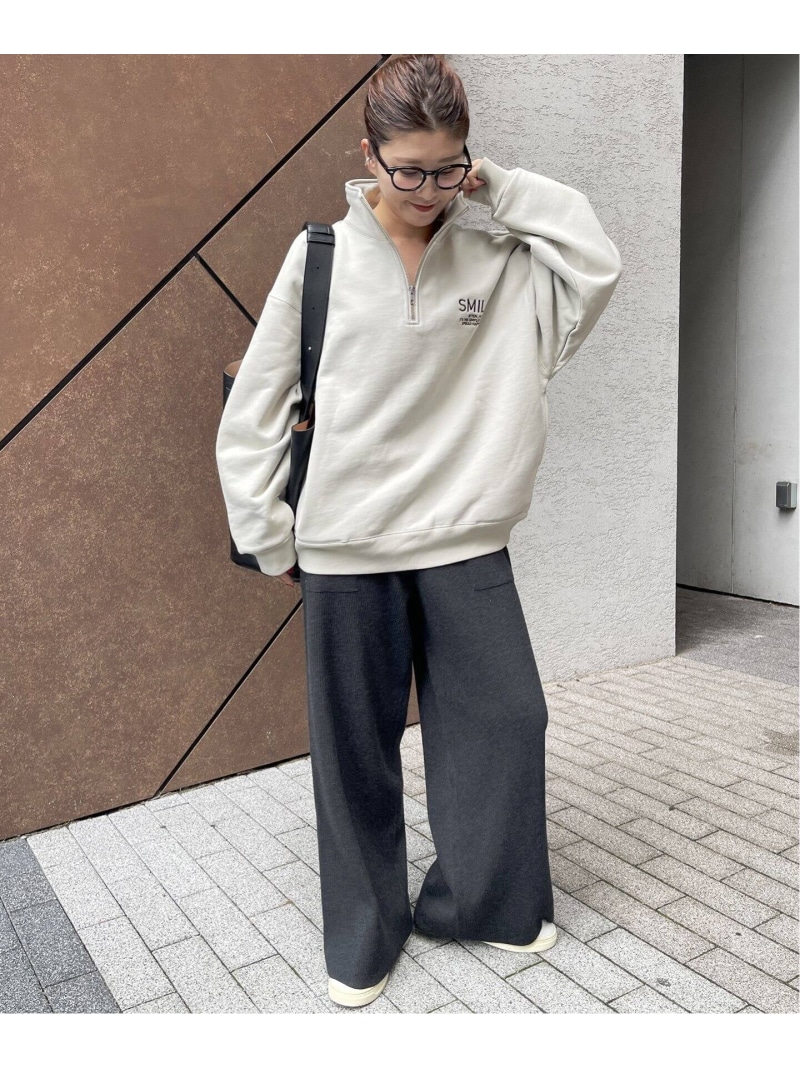 楽天市場】【SALE／30%OFF】ハーフジップバックロゴスウェット Spick