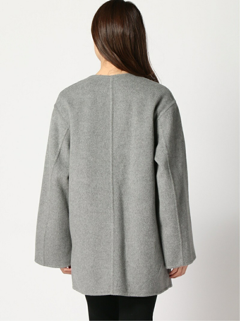 楽天市場】【SALE／40%OFF】ノーカラーリバーコート Spick & Span