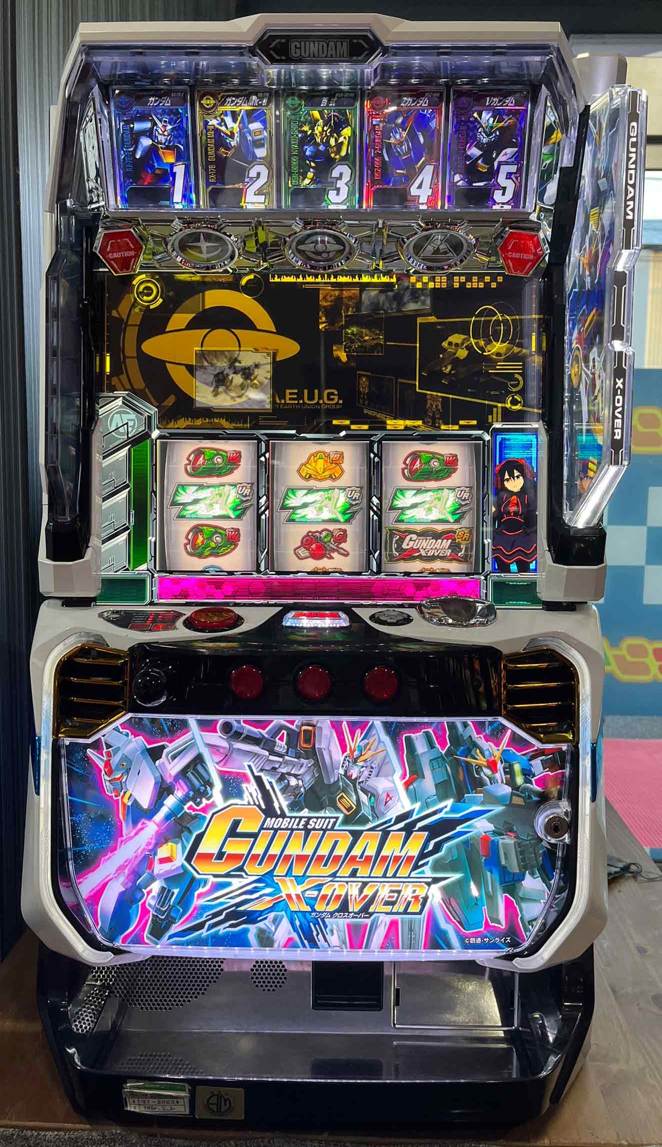 楽天市場】《家庭用パチスロ》カードバトルパチスロ ガンダム クロス