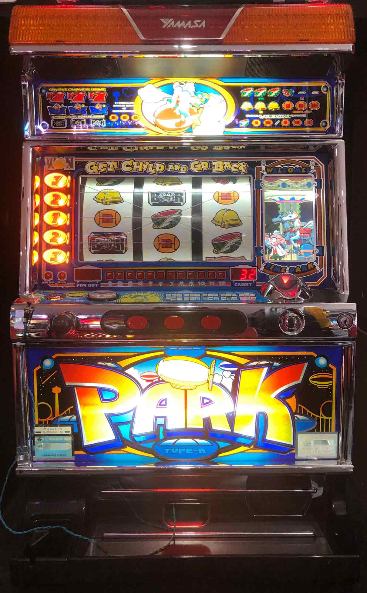 楽天市場】《家庭用パチスロ》 タイムパーク ☆山佐☆コイン不要機付き