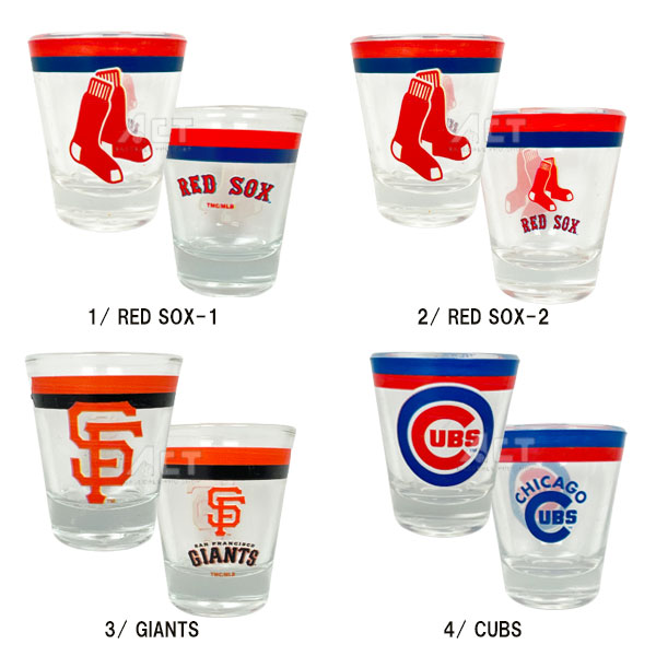 楽天市場】父の日プレゼント MLB メジャーリーグ ショットグラス