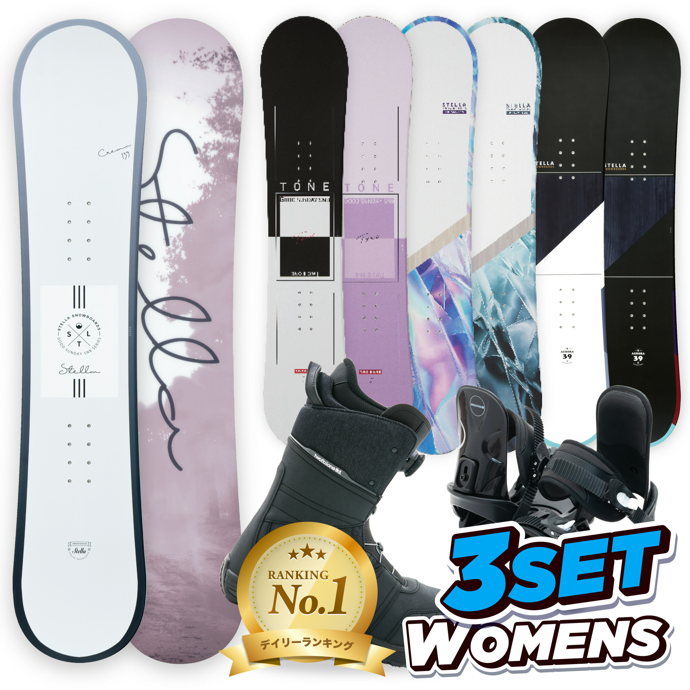 スノーボードセット K2VIPER 4点セット スノーボードセット K2VIPER 4