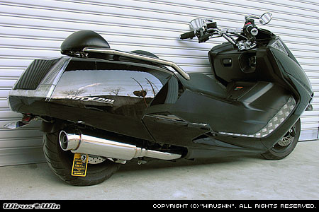 楽天市場】WirusWin マグザム SG17J用 ステップ マフラー