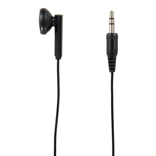 10個セット】 YAZAWA インナーイヤー型片耳イヤホン3Mステレオプラグ