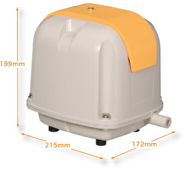 楽天市場】安永 浄化槽ブロアー 60L エアーポンプ AP-60G 静音 省エネ