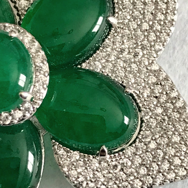 楽天市場】翡翠 ブローチ おしゃれ ひすい 葉 人気 上品 プレゼント