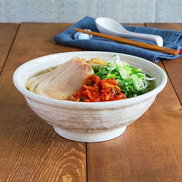 楽天市場】刷毛目粉引 6.3寸ラーメン丼どんぶり 丼ぶり ラーメン