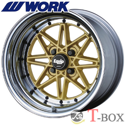 楽天市場】単品1本価格 15インチ 10.5 4/100-114.3 WORK ワーク Equip