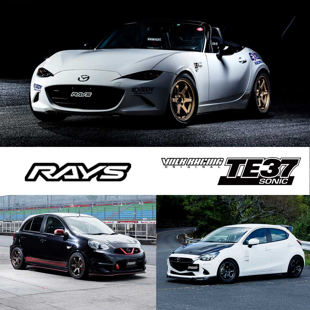 楽天市場】単品1本価格 16インチ 6.5J 4/100 RAYS レイズ VOLK RACING