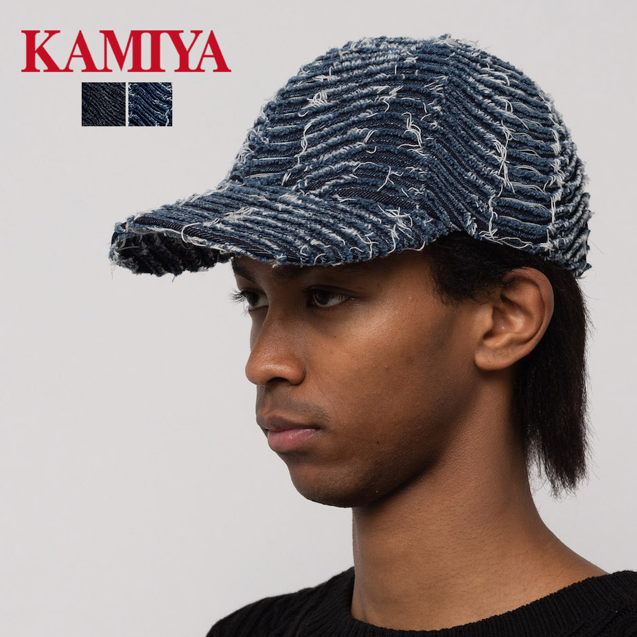 楽天市場】Wave Denim Cap KAMIYA カミヤ G11AC052 キャップ メンズ
