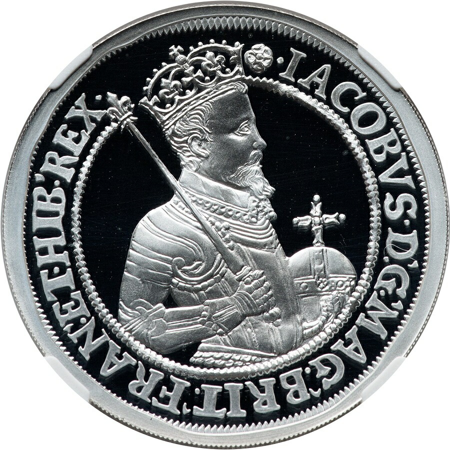 ミ*9様 2022年イギリス ジェームズ1世 5oz 10ポンド銀貨 ミ*9様 2022