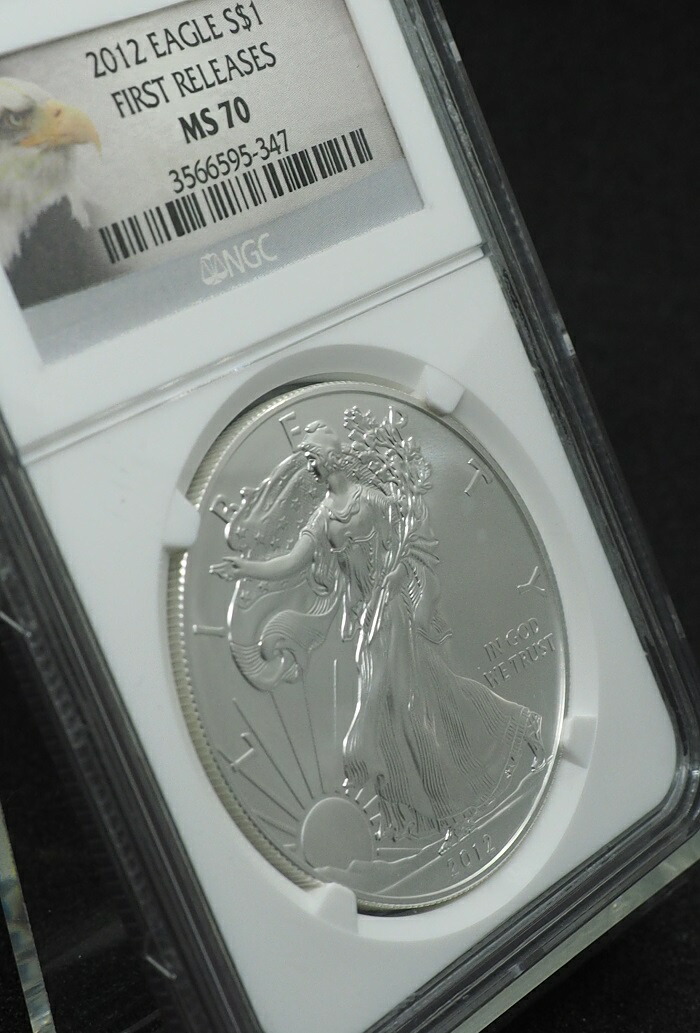 楽天市場】【 NGC鑑定 MS70 高鑑定品 】 『 2012年 アメリカ イーグル