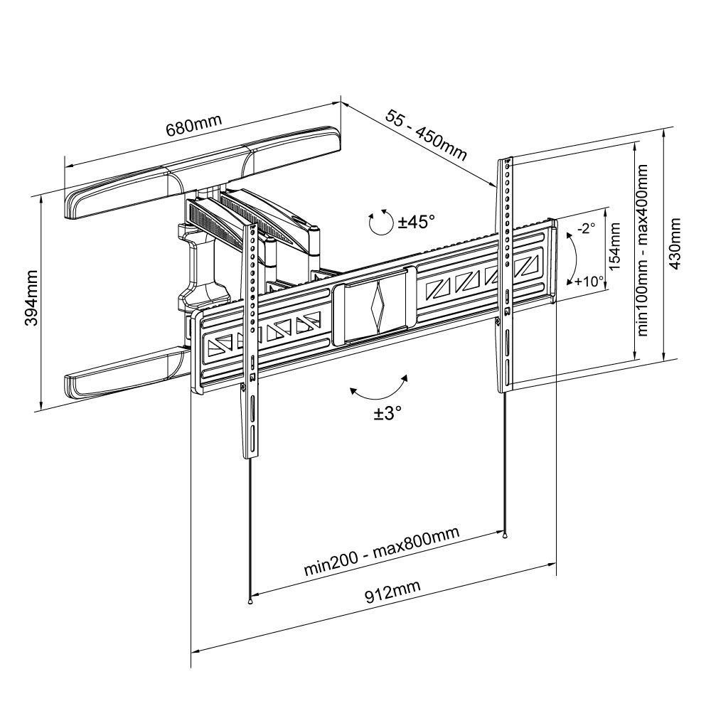 楽天市場】テレビ壁掛け金具 テレビ壁掛金具 壁掛けテレビ テレビ