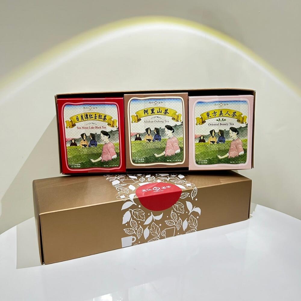 楽天市場】天仁茗茶 台湾茶 ティーバッグ 2g×10袋×3種 ギフトボックス