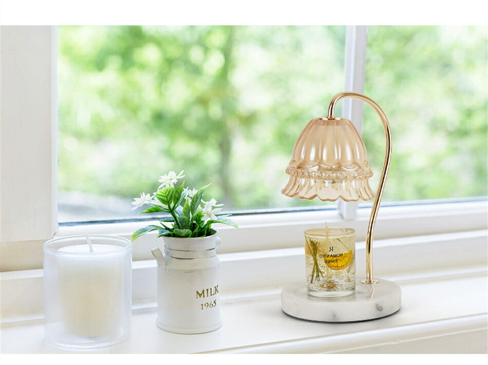 楽天市場】キャンドルウォーマー 大理石 タイマー キャンドル