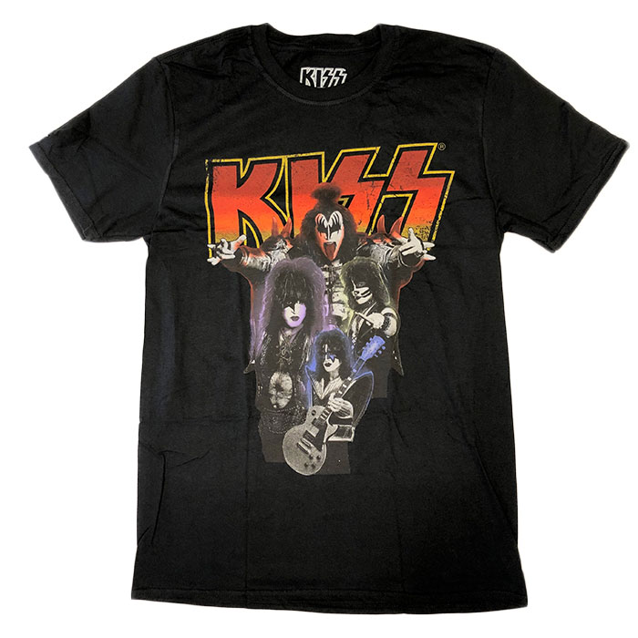 楽天市場】バンドTシャツ KISS キッス Tシャツ キス ビンテージ ネオン