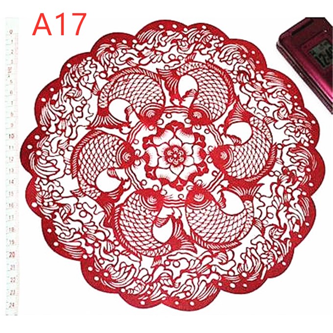 楽天市場】切り絵・中国剪紙 中国民俗品 民間芸術切り紙細工 丸型 中国