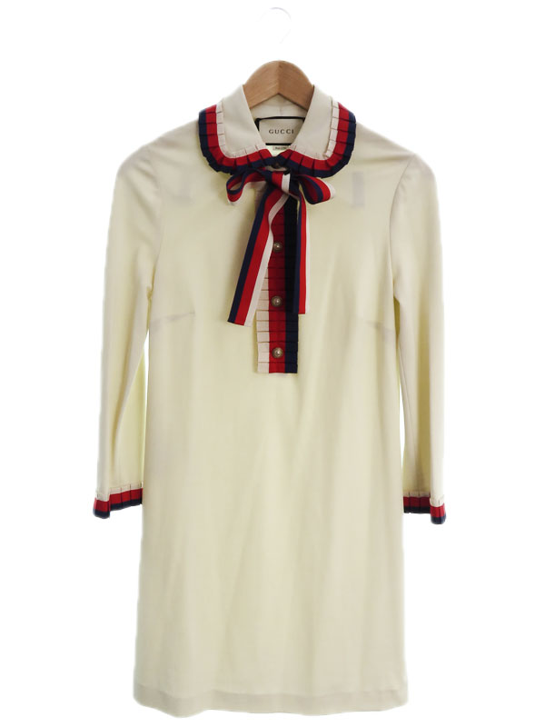 楽天市場】【GUCCI】グッチ『フリル リボン ワンピース sizeS』457035