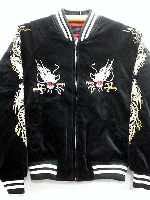 楽天市場】スカジャン 鷹と龍刺繍 3L 日本製本格刺繍 : takafuku 1915