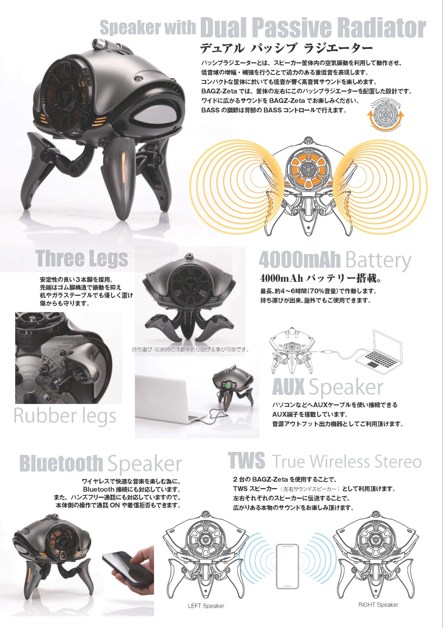楽天市場】【在庫限り】山真製鋸(YAMASHIN) Bluetoothワイヤレス