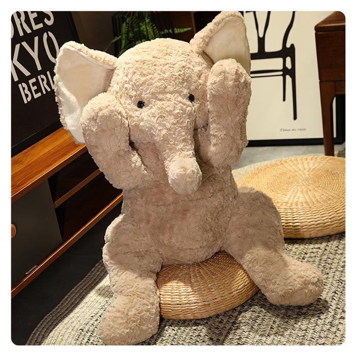楽天市場】象 ぬいぐるみ 動物 アニマル かわいい ふわふわ 象 ゾウ