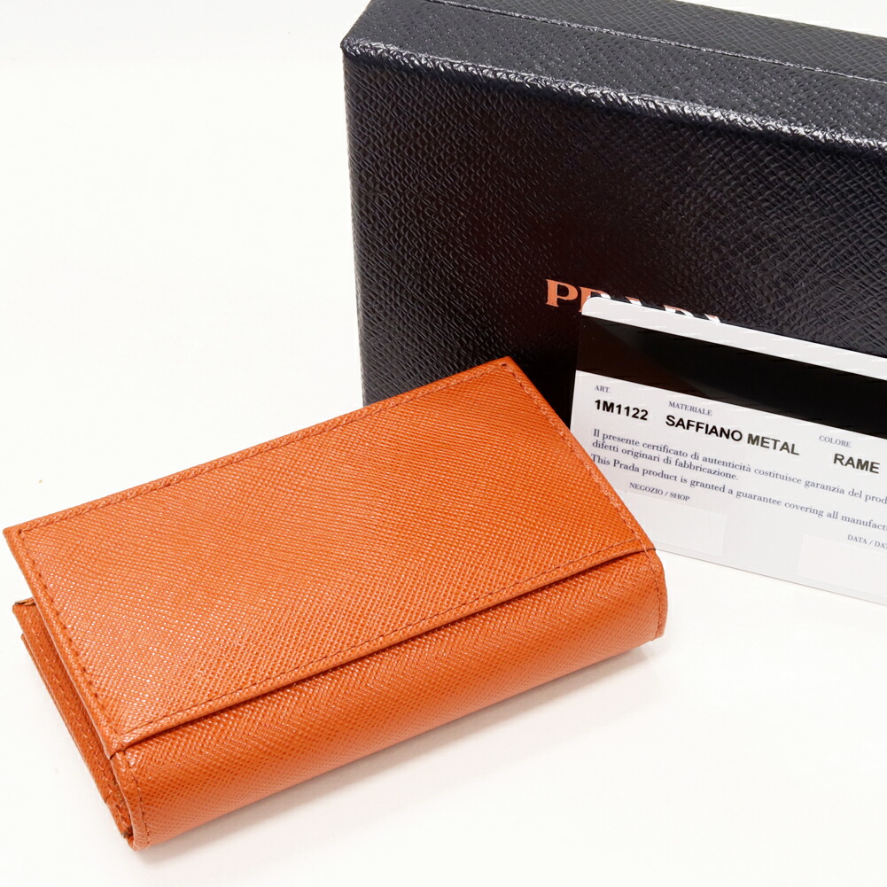 楽天市場】プラダ 二つ折りカードケース マチ付き名刺入れ